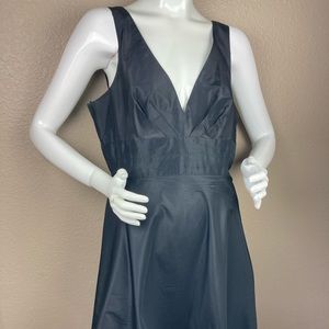 Donna Rocco black silk halter dress SZ 14